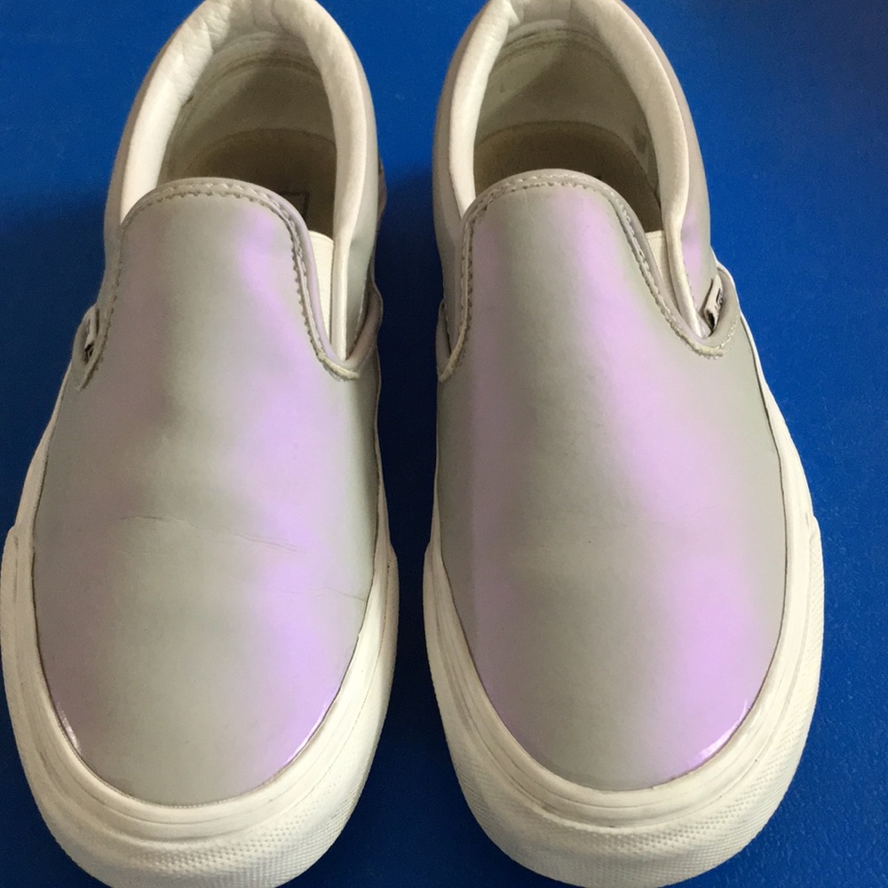 VANS LEATHER SIZE 7.5 USE SOME STAINS